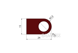 SILIKONPROFILE D-FORM